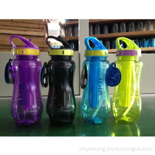Pretty 550mL Plastic BPA-free Bottle, Customized Logo, Recyclable materialNew